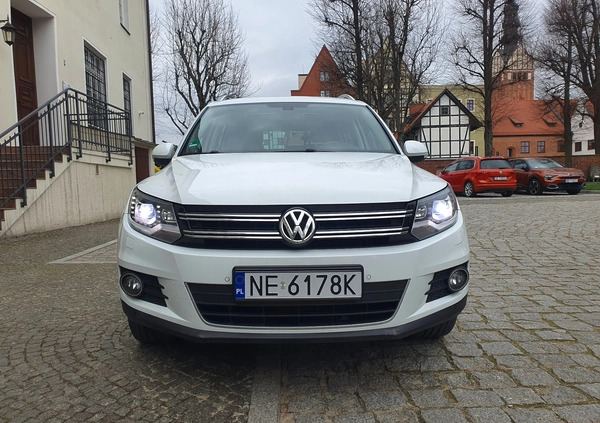 Volkswagen Tiguan cena 59999 przebieg: 173000, rok produkcji 2014 z Elbląg małe 704